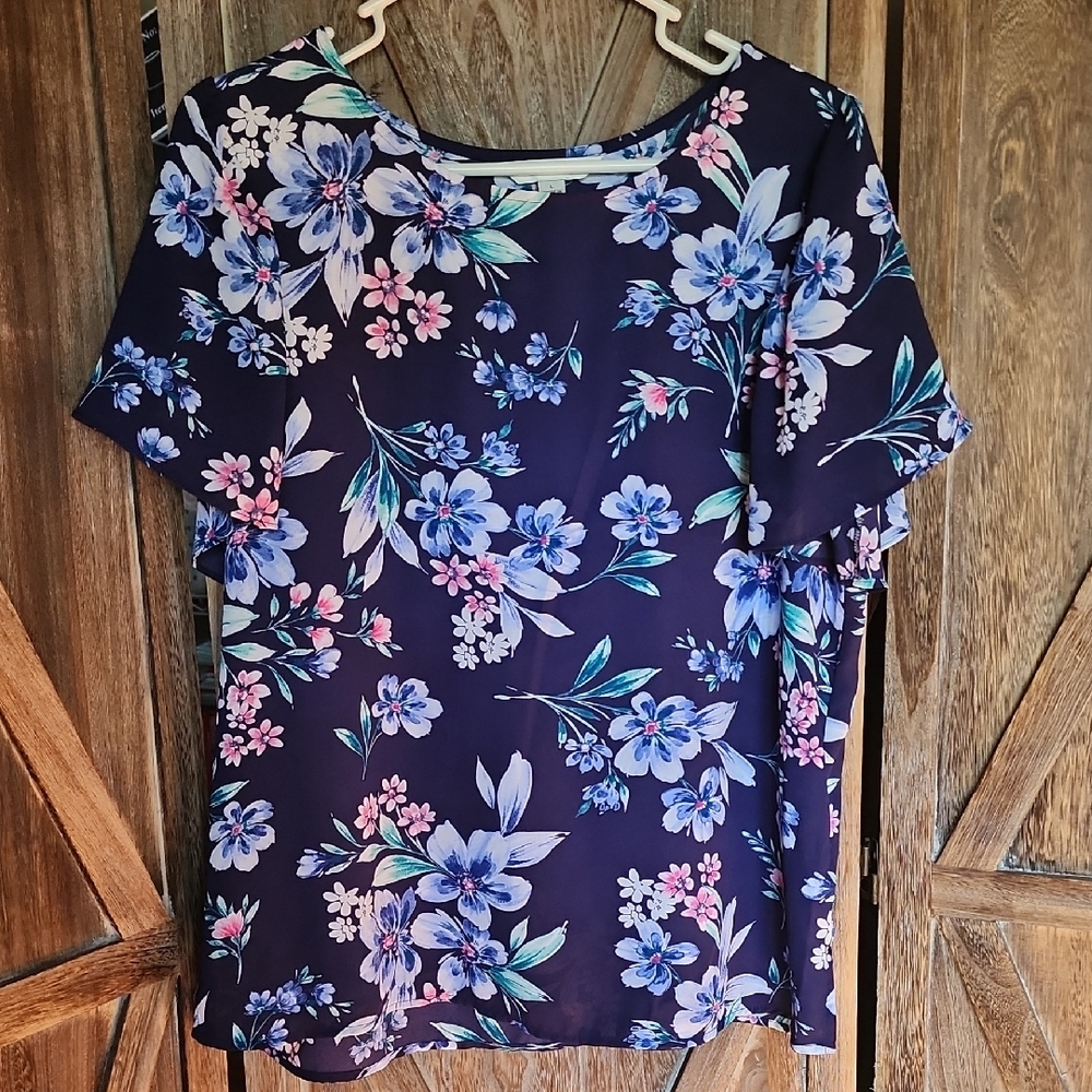 Counterparts Ladies Floral Blouse